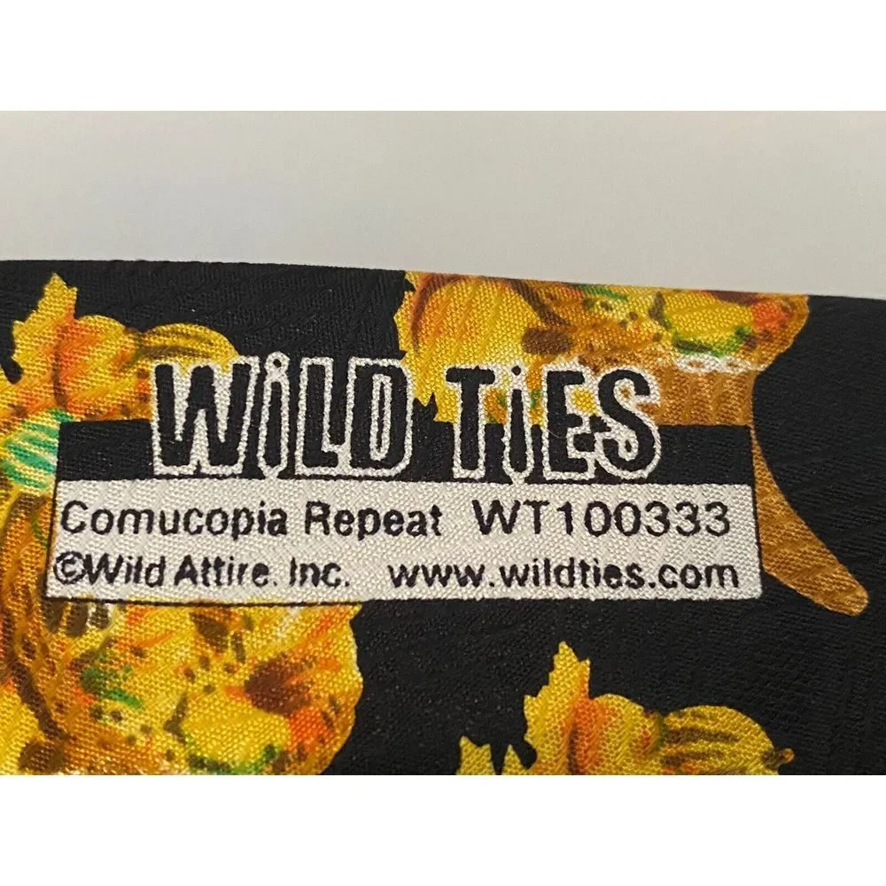 Wild Ties Cornucopia Repeat Vintage Men's 4